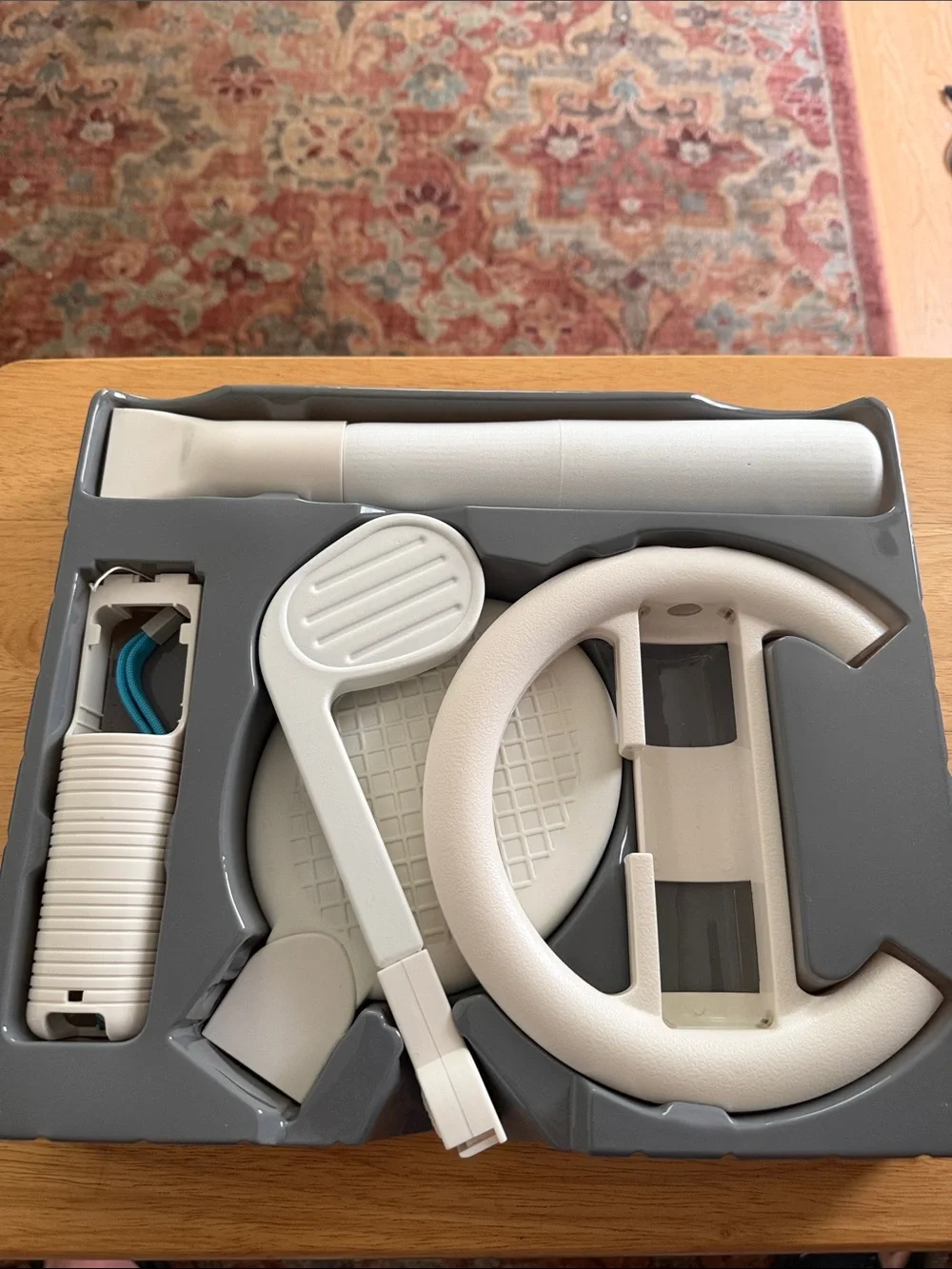 White Nintendo Wii Accessories Kit Replacement Set